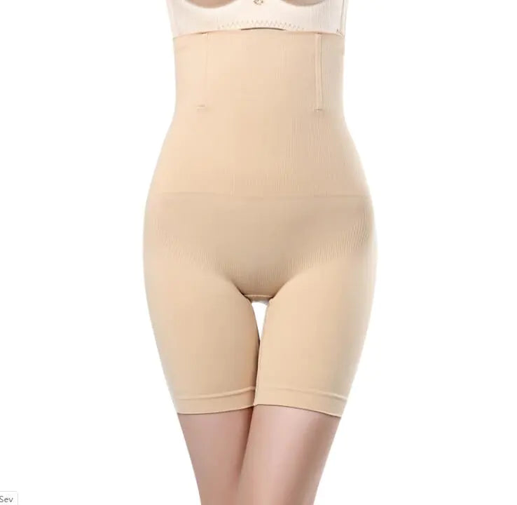 High-Waisted Tummy Control Leggings and Safety Shorts