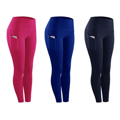 Women's Compression Fitness Leggings with Pockets