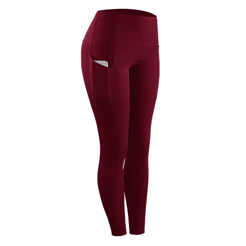 Women's Compression Fitness Leggings with Pockets