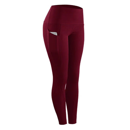 Women's Compression Fitness Leggings with Pockets