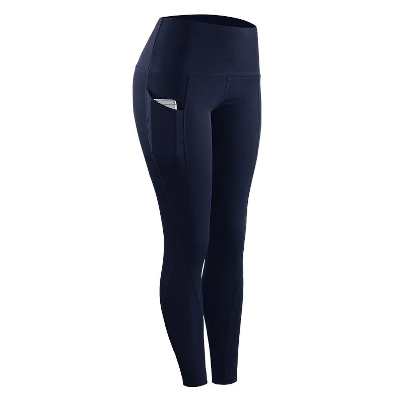 Women's Compression Fitness Leggings with Pockets